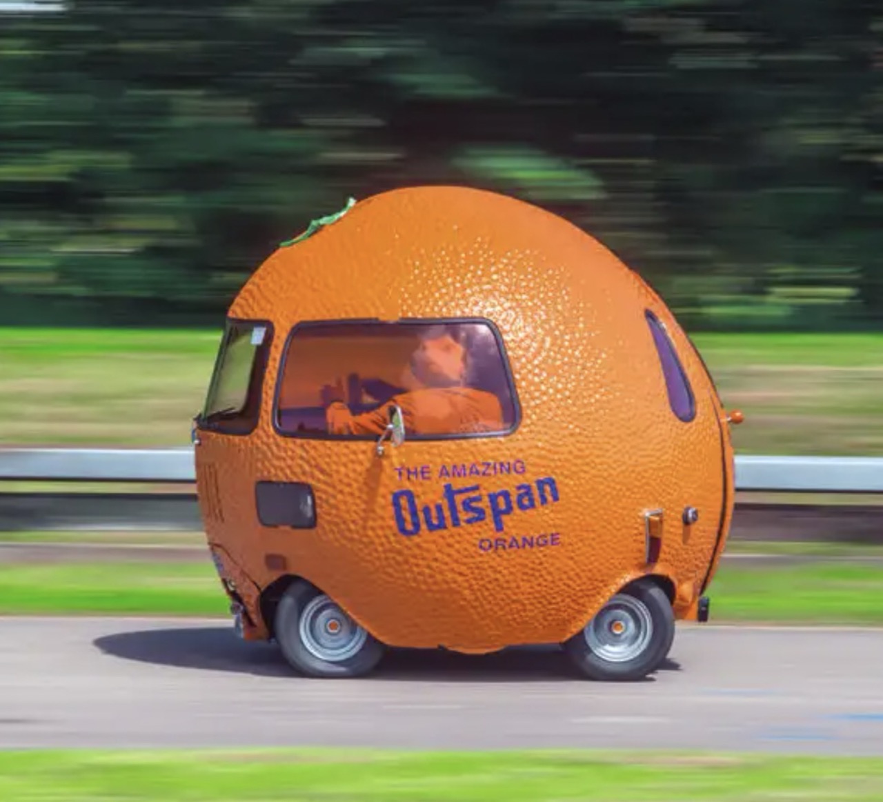 Car - The Amazing Outspan Orange